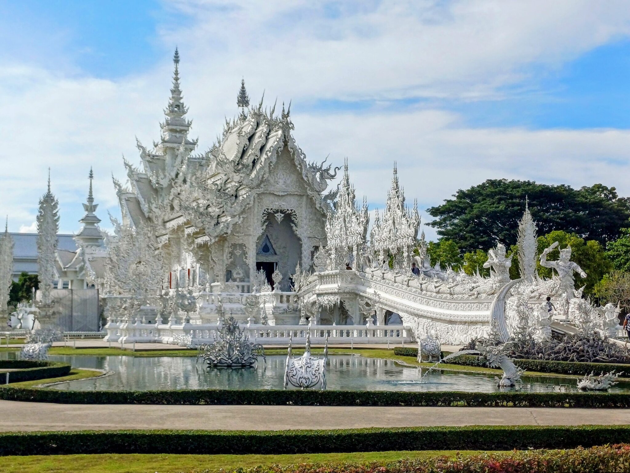white temple